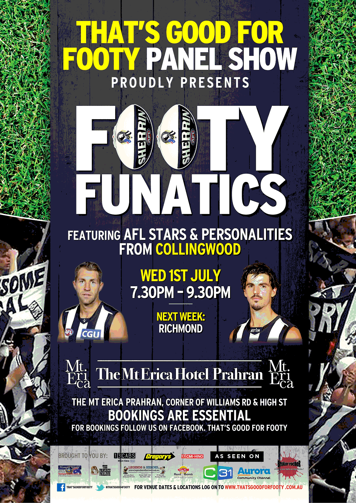 Footy Funatics Collingwood