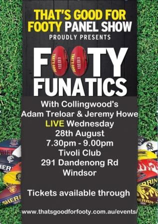 Collingwood’s Adam Treloar and Jeremy Howe