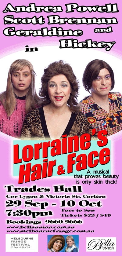 Lorraine's Hair and Face