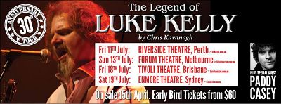 The Legend of Luke Kelly 30th Anniversary Tour
