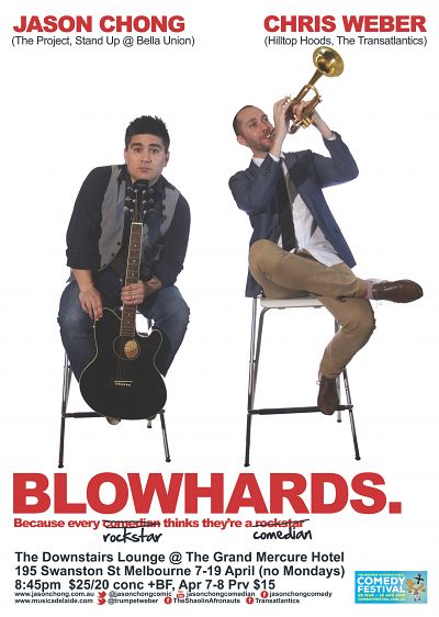 Blowhards at the Melbourne Comedy Festival