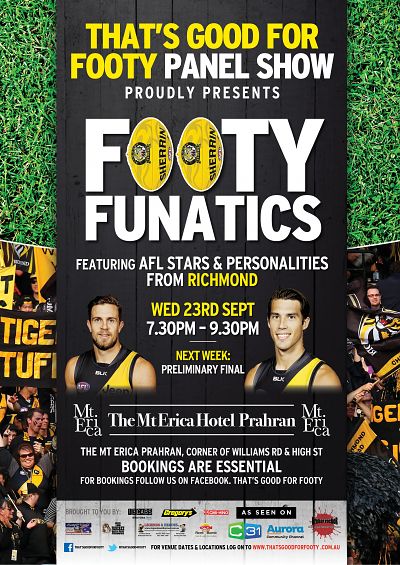 Footy Funatics Richmond Show