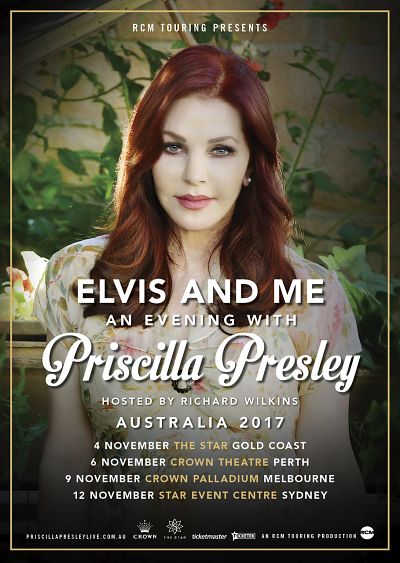 ELVIS AND ME:  AN EVENING WITH PRISCILLA PRESLEY:  AN OPEN CONVERSATION