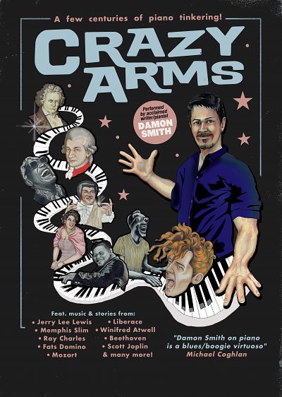 Crazy Arms - A Few Centuries Of Piano Tinkering by Damon Smith