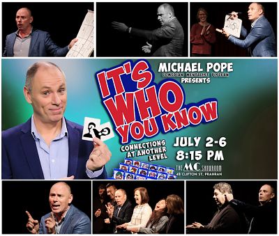 ITS WHO YOU KNOW  WITH MICHAEL POPE