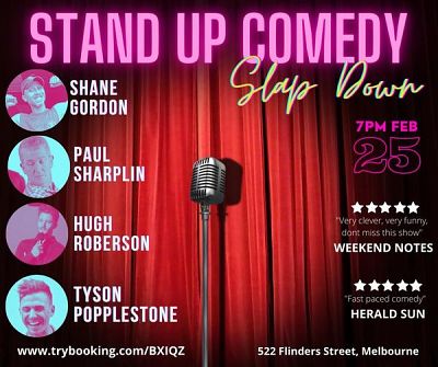 The Stand Up Comedy Slap Down