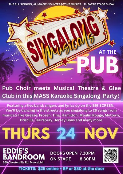 LOVE TO SING? LOVE TO DANCE? LOVE MUSICAL THEATRE?