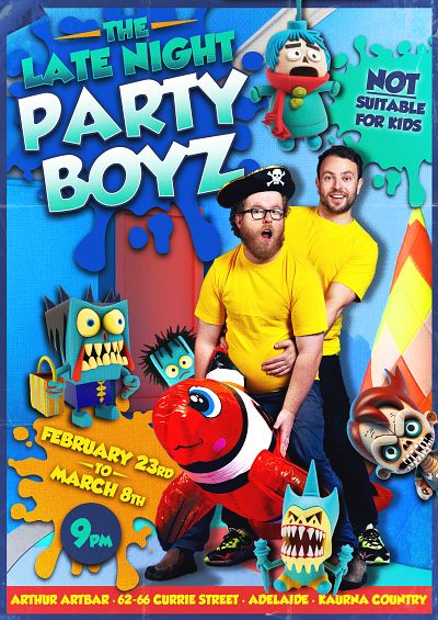 Late Night Party Boyz Do a Legally Mandated Kids Show