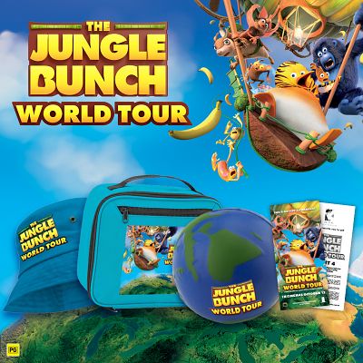 THE JUNGLE BUNCH WORLD TOUR