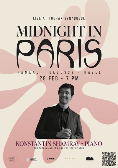 Live at Toorak: Midnight in Paris, Konstantin Shamray