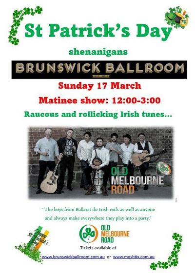 Old Melbourne Road - St Patrick's Day