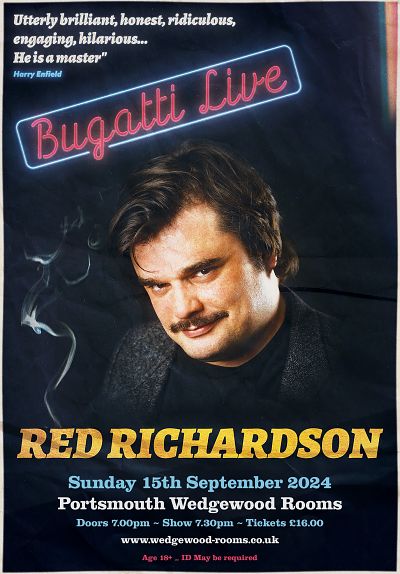 Red Richardson Bugatti Live