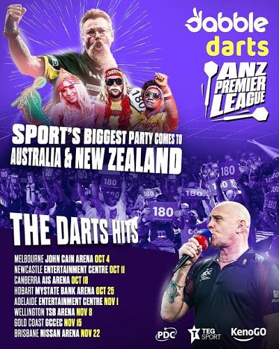 Dabble Darts ANZ Premier League 2026