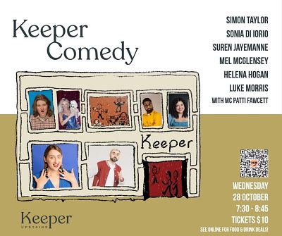 Keeper Comedy - October