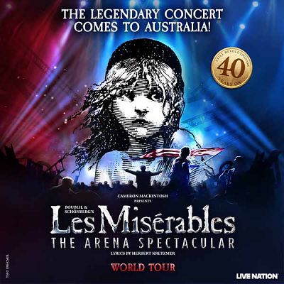 Les Misérables in Concert – A Spectacular Opening Night at Rod Laver Arena