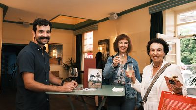 Interview: Art director Spiro Economopoulos sits with us in the dark at Europa! Europa